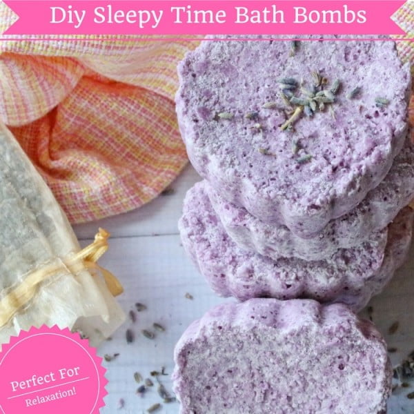 Sleepy Time Diy Bath Bombs #DIY #craft #bathroom