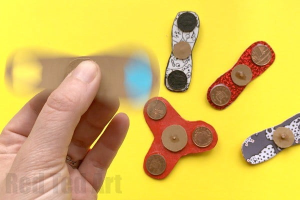 How to Make a Fidget Spinner DIY #DIY #toys #crafts