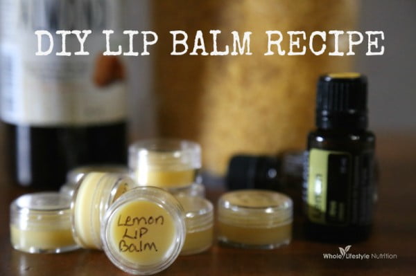 Whole Lifestyle Nutrition #DIY #crafts #lipbalm