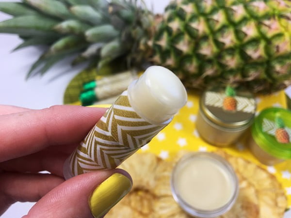Make Your Own Lip Balm: A Tropical DIY #DIY #crafts #lipbalm