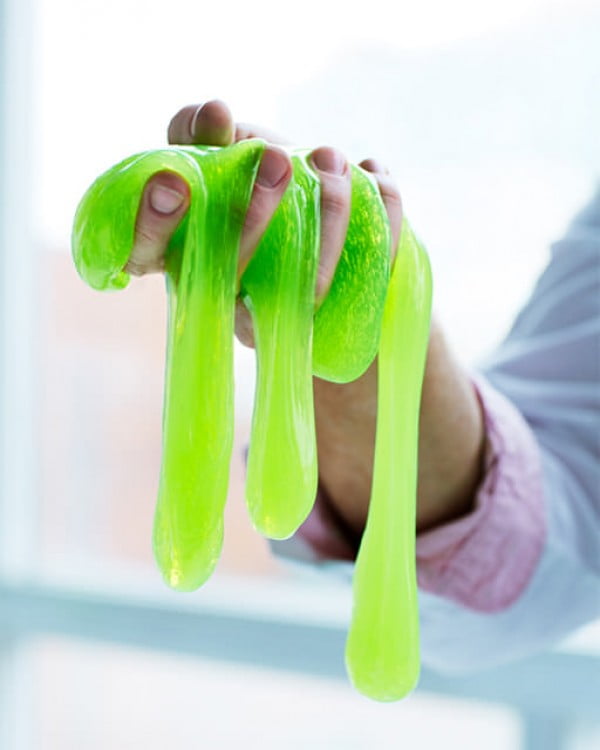 DIY Slime Made From School Glue! #DIY #craft #toys