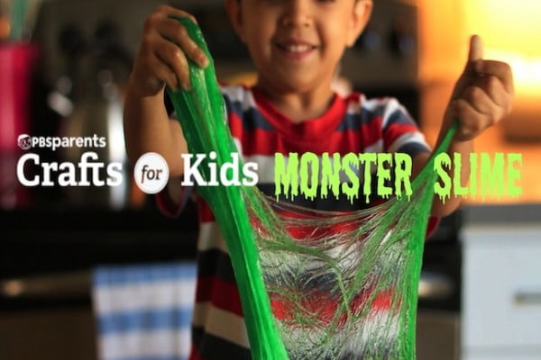 DIY Monster Slime #DIY #craft #toys