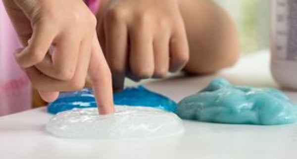 How to Make Slime Without Borax or Liquid Starch #DIY #craft #toys
