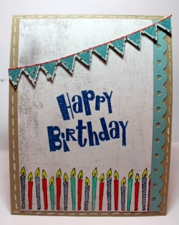 How to Make a DIY Birthday Card #DIY #crafts #birthday