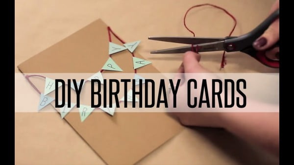 DIY BIRTHDAY CARDS #DIY #crafts #birthday