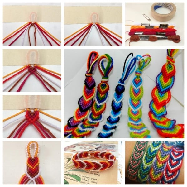 Wonderful DIY Leaves Friendship Bracelet #DIY #crafts #jewelry