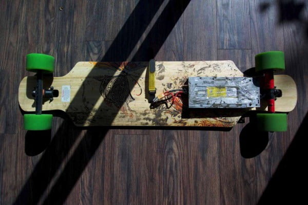 DIY a Fast Electric Skateboard with Budget #DIY #crafts #toys