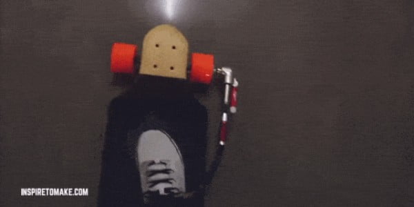 How To Build a Clever DIY Electric Skateboard #DIY #crafts #toys