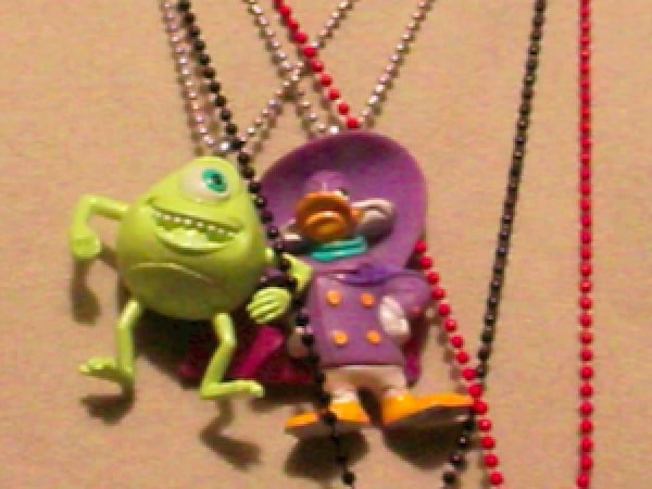 DIY Plastic-Toy Necklace #DIY #crafts #jewelry #necklace
