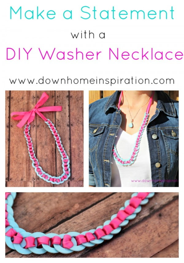 Make a Statement...With a DIY Statement Necklace #DIY #crafts #jewelry #necklace