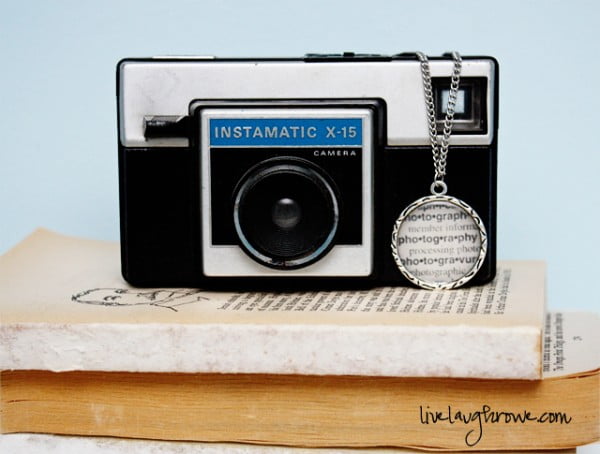 DIY Necklace with Photo or Logo Pendant #DIY #crafts #jewelry #necklace