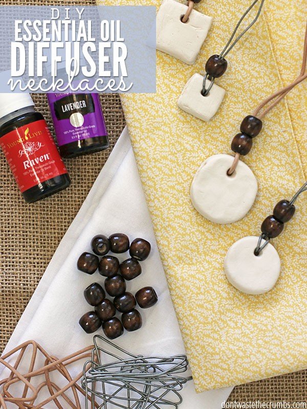 DIY Essential Oil Diffuser Necklace #DIY #crafts #jewelry #necklace