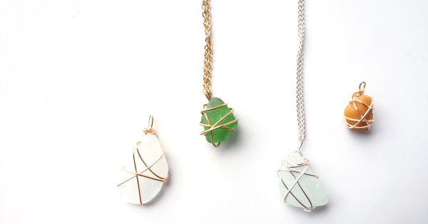 Easy DIY Necklace For Mother's Day #DIY #crafts #jewelry #necklace