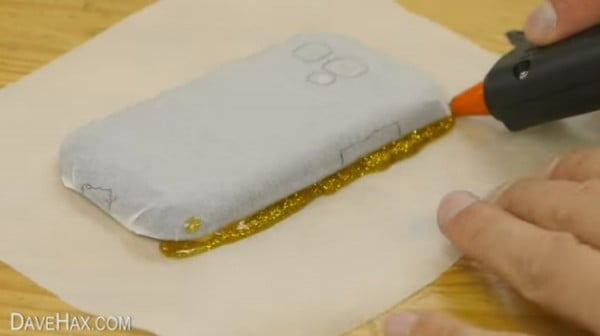 Stop! Before You Buy That Expensive Phone Case, Watch How You Can Make A DIY Version With Your Hot Glue Gun! #DIY #craft