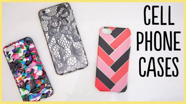Cell Phone Cases (Cute and Easy!!) #DIY #craft