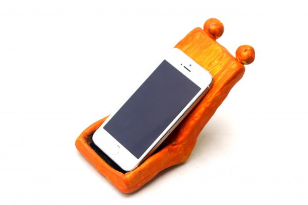How to Make a Phone Stand from Clay #DIY #crafts