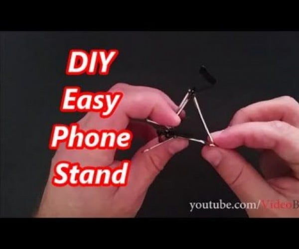 DIY Easy Phone Stand #DIY #crafts