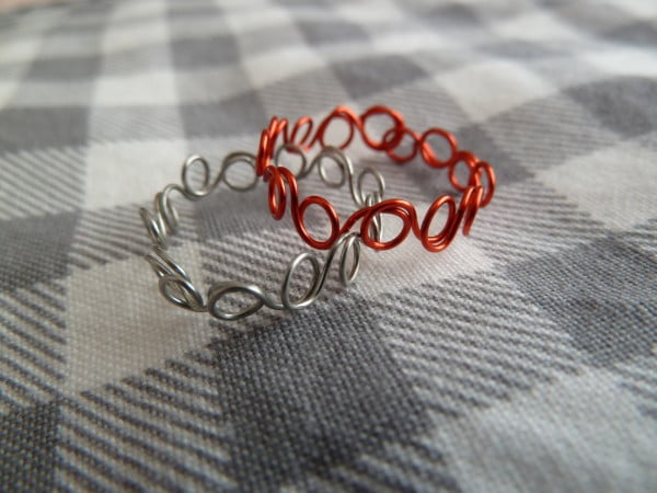 Circle Rings #DIY #jewelry #ring #crafts