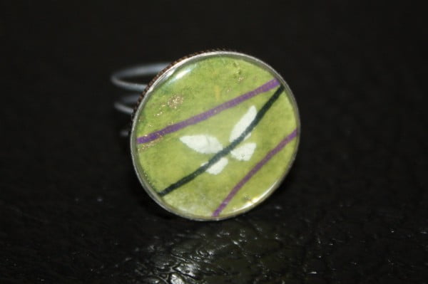 Small Change Ring #DIY #jewelry #ring #crafts
