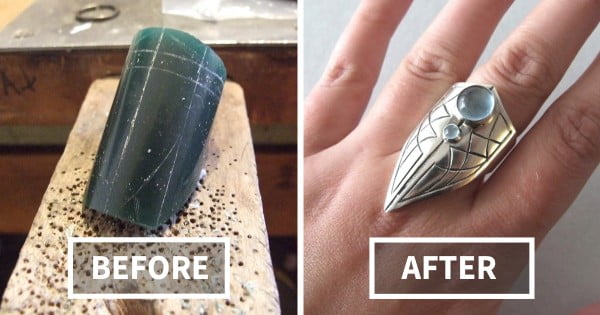 From Wax To Jewelry: I Handcrafted A Silver Claw Ring #DIY #jewelry #ring #crafts