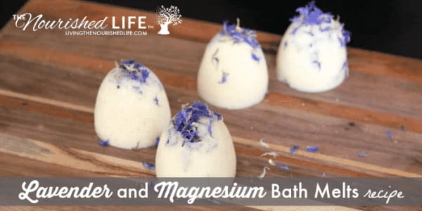 Lavender and Magnesium Bath Melts (and How to Promote a Restful Sleep) #DIY #crafts #beauty #bathroom