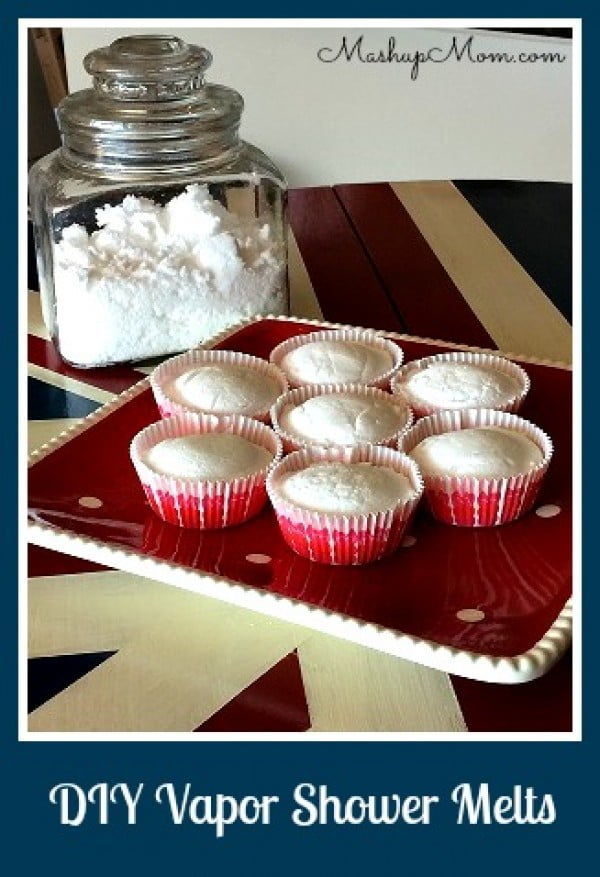 DIY Vapor Shower Melts -- Frugal Homemade #DIY #crafts #beauty #bathroom