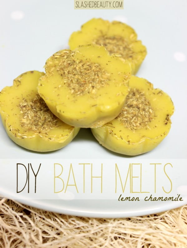 DIY Bath Melts Tutorial #DIY #crafts #beauty #bathroom