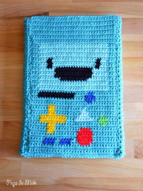 Clever Crochet: DIY BMO Tablet Case — Craft #DIY #crafts