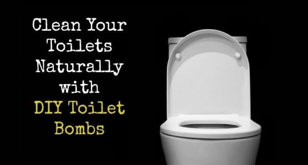 Clean Your Toilets Naturally with DIY Toilet Bombs #DIY #bathroom #cleaning #fizzies #toiletbombs #crafts