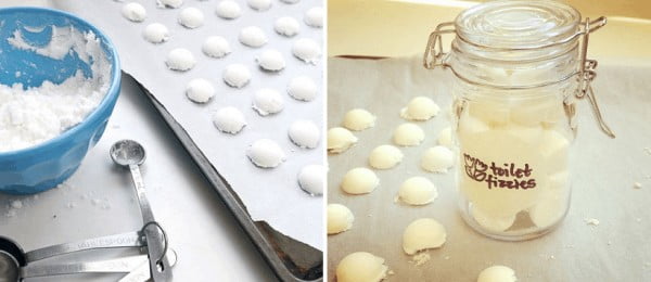 Keep Your Toilet So Fresh And So Clean With These DIY Toilet Fizzies! • AwesomeJelly.com #DIY #bathroom #cleaning #fizzies #toiletbombs #crafts