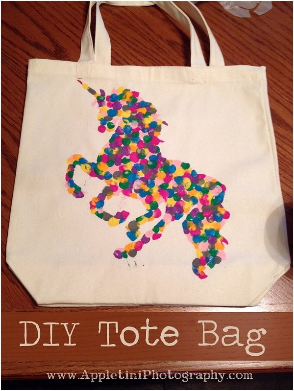 DIY Tote Bag Gift #DIY #craft #totebag