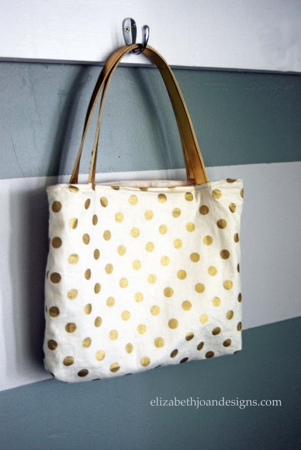 DIY Reversible Tote Bag #DIY #craft #totebag