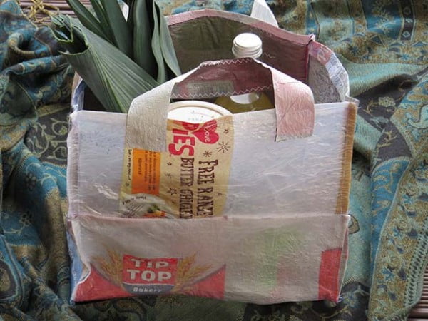 DIY project: Make your own fused-plastic tote bag #DIY #craft #totebag