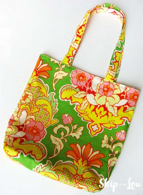 How to make a tote bag #DIY #craft #totebag