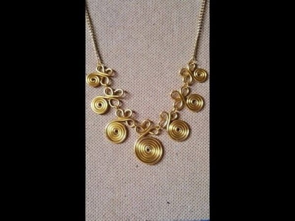 Wire Wrapping Jewelry Tutorial #DIY #crafts #jewelry