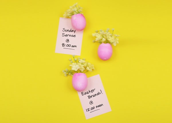 DIY Easter Egg Vase Magnets #Easter #DIY #crafts