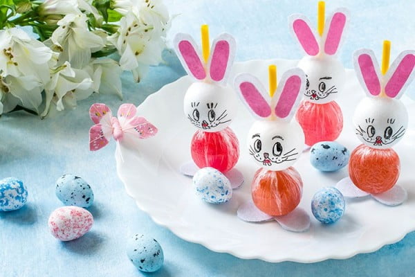 DIY Easy Easter Lollipop Craft Tutorial [Even Kids Can Make These!] #Easter #DIY #crafts
