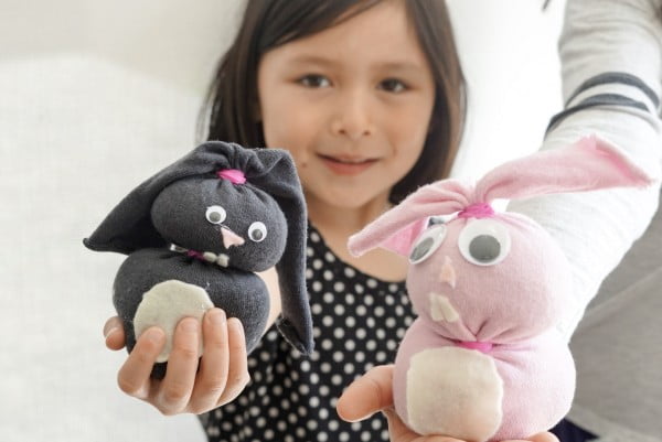 DIY Easter bunny #Easter #DIY #crafts
