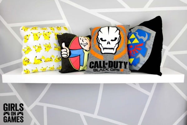 DIY #nosew #DIY #craft #homemade #pillow