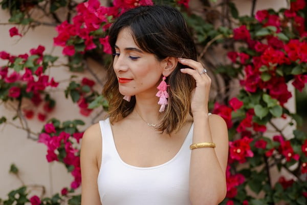How to DIY Tassel Earrings #DIY #jewelry #earrings #crafts