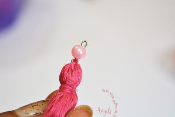 DIY Tassel Earrings Tutorial #DIY #jewelry #earrings #crafts