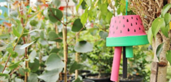 How to make a wind chime #DIY #crafts #windchimes
