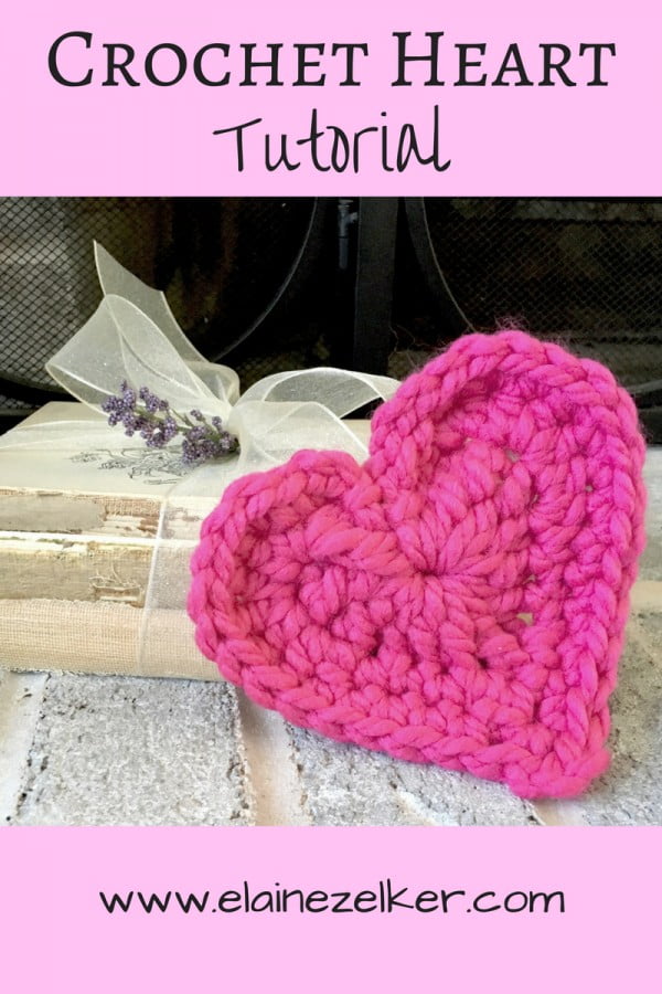 DIY How to Crochet a Heart #crochet #crochetpattern #DIY #craft