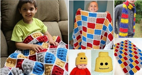 How To Crochet Lego Pattern #crochet #crochetpattern #DIY #craft