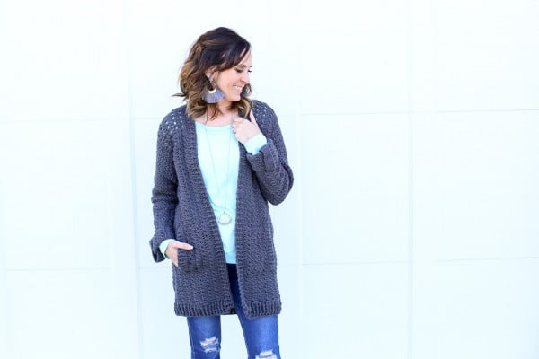 DIY Crochet Cardigan #crochet #crochetpattern #DIY #craft