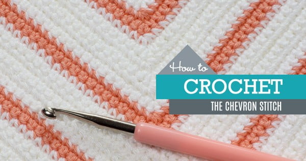 How to Crochet a Chevron Pattern #crochet #crochetpattern #DIY #craft