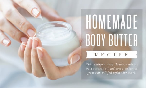 Homemade Body Butter Recipe #DIY #beauty #craft #bodybutter