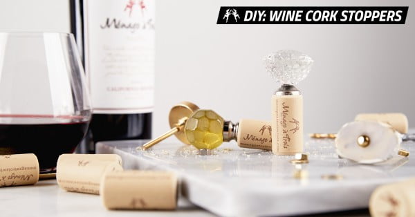 DIY Wine Cork Stoppers Stylishly Save Your Leftover Wine #DIY #craft #winecork