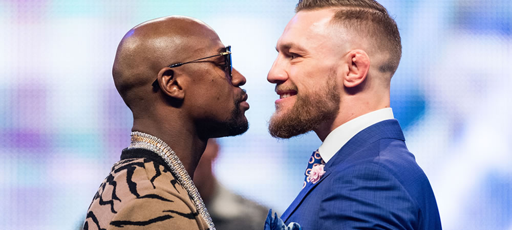 Once again, two combatants boxed Mayweather and McGregor