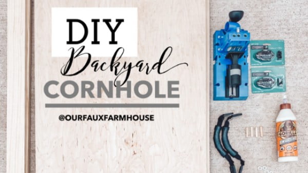 Cornhole DIY » ourfauxfarmhouse.com